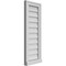 Ekena Millwork Vertical Surface Mount PVC Gable Vent w/ 2"W x 2"H , Brickmould Sill Frame, 12"W x 32"H GVPVE12X3203SN - alternate 3